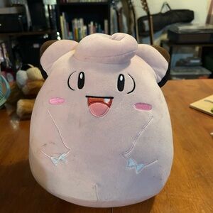 Squishmallows Pink Pokemon Clefairy